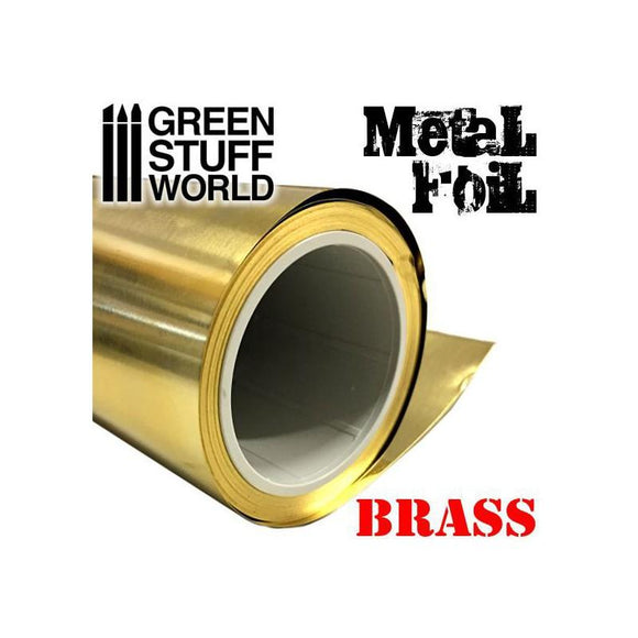 GSW Flexible Metal Foil - BRASS GSW Hobby Green Stuff World 