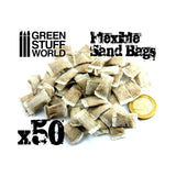 GSW flexible SANDBAGS x50 GSW Hobby Green Stuff World 