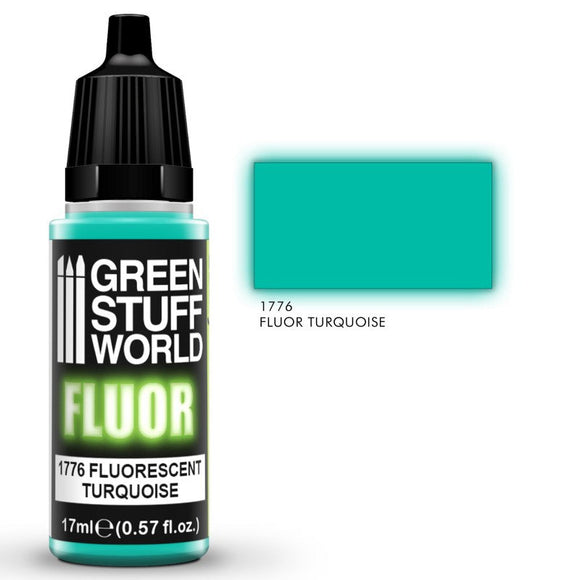 GSW Fluor Paint TURQUOISE Fluor Paint Green Stuff World 