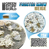 GSW FROSTED TUFT SNOW BEIGE - 6 mm Tufts Green Stuff World 