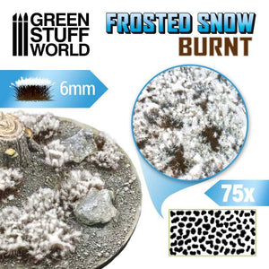 GSW FROSTED TUFT SNOW BURNT - 6mm Tufts Green Stuff World 