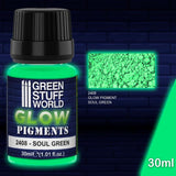 Gsw Glow In The Dark - Soul Green 30ml Pigments Green Stuff World 