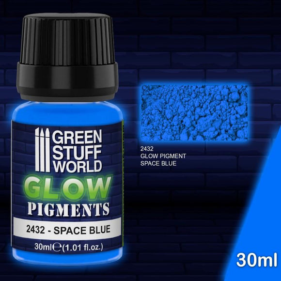 Gsw Glow In The Dark - Space Blue 30ml Pigments Green Stuff World 