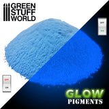 GSW Glow In The Dark - Space Blue 30ml Pigments Green Stuff World 
