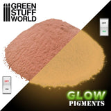 GSW Glow In The Dark - Time Orange Pigments Green Stuff World 