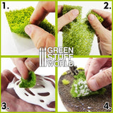 GSW Grass Mat Cutouts - Purple Meadow Basing Mats Green Stuff World 