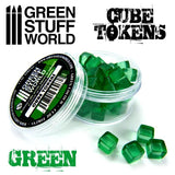 GSW Green Cube tokens GSW Hobby Green Stuff World 