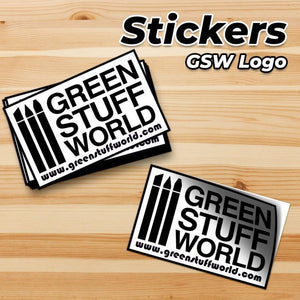 GSW GSW Logo Sticker GSW Hobby Green Stuff World 