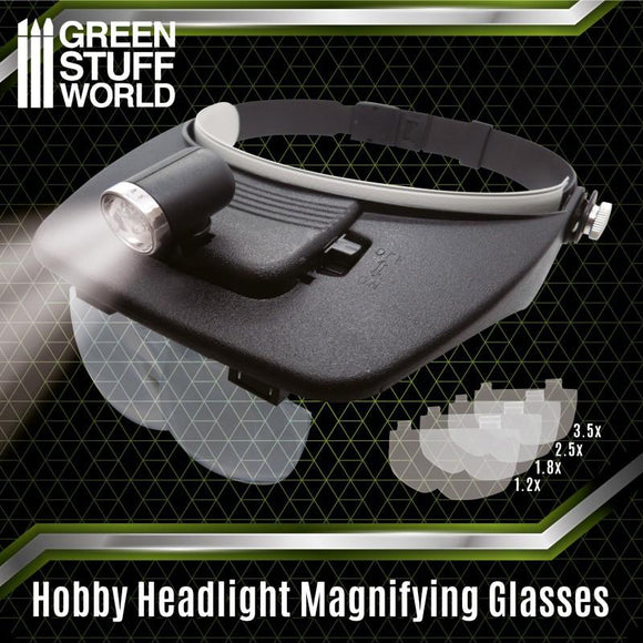 GSW Head Light Magnifying Glasses Hardware Green Stuff World 