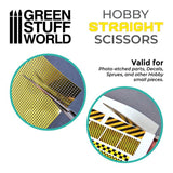 GSW Hobby Scissors - Straight Tip Hobby Tools Green Stuff World 