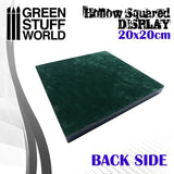 GSW Hollow squared display 20x20 cm Black GSW Hobby Green Stuff World 