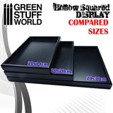 GSW Hollow squared display 20x20 cm Black GSW Hobby Green Stuff World 