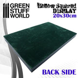 GSW Hollow squared display 20x30 cm Black GSW Hobby Green Stuff World 