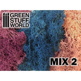 GSW Islandmoss - Blue Violet and Light Pink Mix GSW Hobby Green Stuff World 