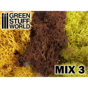 GSW Islandmoss - Yellow and Brown Mix GSW Hobby Green Stuff World 