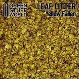 GSW Leaf Litter - FALLEN YELLOW Flock Green Stuff World 