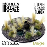 GSW Long Grass Flock 100mm - Beige Flock Green Stuff World 