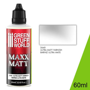 GSW Maxx Matt Varnish 60ml - Ultramate Auxiliary Green Stuff World 