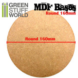 GSW MDF Bases - Round 160mm GSW Hobby Green Stuff World 