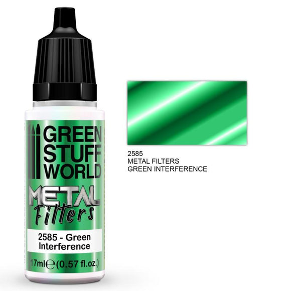 GSW Metal Filters - Green Interference Metal Filters Paints Green Stuff World 
