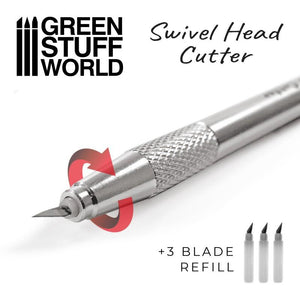 GSW Metal Swivelhead HOBBY KNIFE Hobby Tools Green Stuff World 