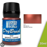 GSW Metallic Dry Brush - IMPERIAL COPPER 30 ml Dry brush paint Green Stuff World