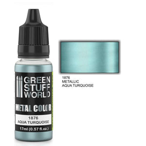 GSW Metallic Paint AQUA TURQUOISE GSW Hobby Green Stuff World 