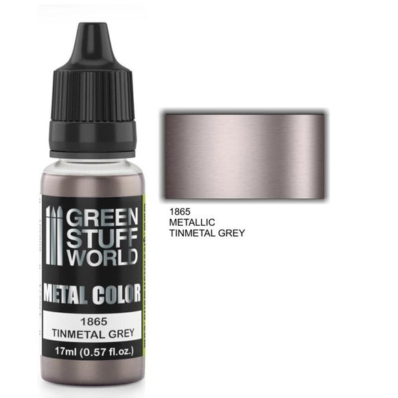 GSW Metallic Paint TINMETAL GREY GSW Hobby Green Stuff World 