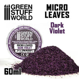 GSW Micro Leaves - Dark Violet Mix Flock Green Stuff World 