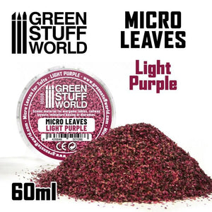 GSW Micro Leaves - Light Purple Mix Flock Green Stuff World 