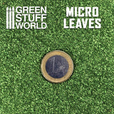 GSW Micro Leaves - Medium green Mix Flock Green Stuff World 