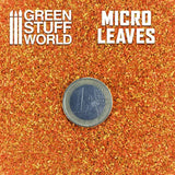 GSW Micro Leaves - Orange mix Flock Green Stuff World 