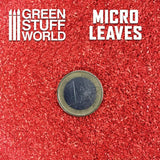 GSW Micro Leaves - Red mix Flock Green Stuff World 