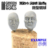 GSW Micro STEEL Balls (2-4mm) GSW Hobby Green Stuff World 