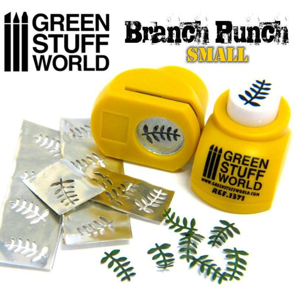 GSW Miniature Branch Punch YELLOW GSW Hobby Green Stuff World 