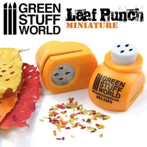 GSW Miniature Leaf Punch ORANGE GSW Hobby Green Stuff World 