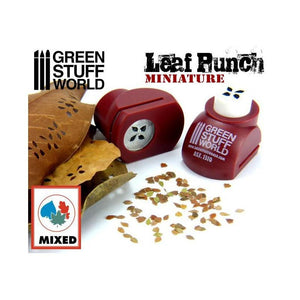 GSW Miniature Leaf Punch RED GSW Hobby Green Stuff World 