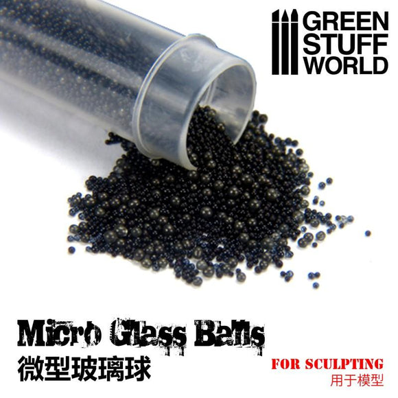 GSW Mixed Micro Glass Balls (0.5-1.5mm) GSW Hobby Green Stuff World 