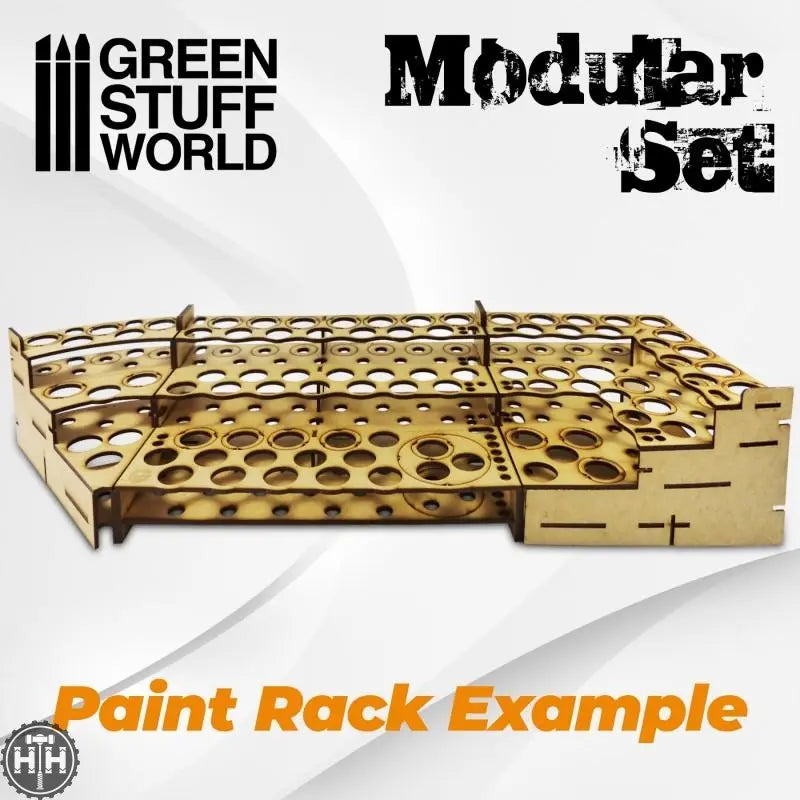 HammerHouse | GSW Modular Paint Rack - STRAIGHT CORNER by Green Stuff ...