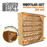 GSW Modular Paint Rack - VERTICAL 30ml Paint Rack Green Stuff World 