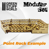 GSW Modular Paint Rack - WEDGE GSW Hobby Green Stuff World 