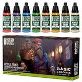 GSW Paint Set - Basic Colors 02 Paint Set Green Stuff World 