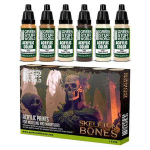 GSW Paint Set - Bones Paint Set Green Stuff World 