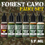 GSW Paint Set - Forest Camo Paint Set Green Stuff World 