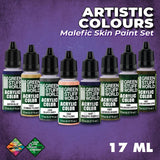 GSW Paint Set - Malefic Skin GSW Hobby Green Stuff World 