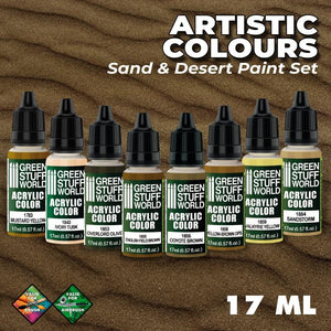 GSW Paint Set - Sand and Desert GSW Hobby Green Stuff World 