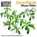 GSW Paper Plants - Musa Trees Paper Plants Green Stuff World 