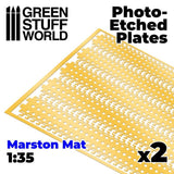 GSW Photo etched - MARSTON MATS 1/35 Photo-etched Plates Green Stuff World 