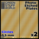 GSW Photo-etched Plates - Small Circles GSW Hobby Green Stuff World 