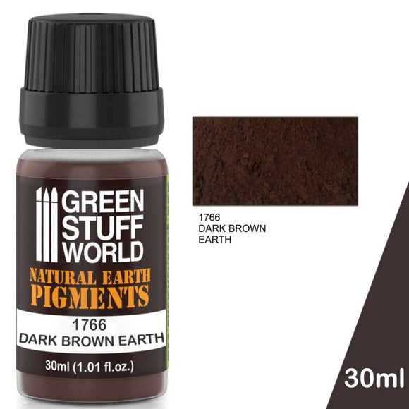 GSW Pigment DARK BROWN EARTH GSW Hobby Green Stuff World 